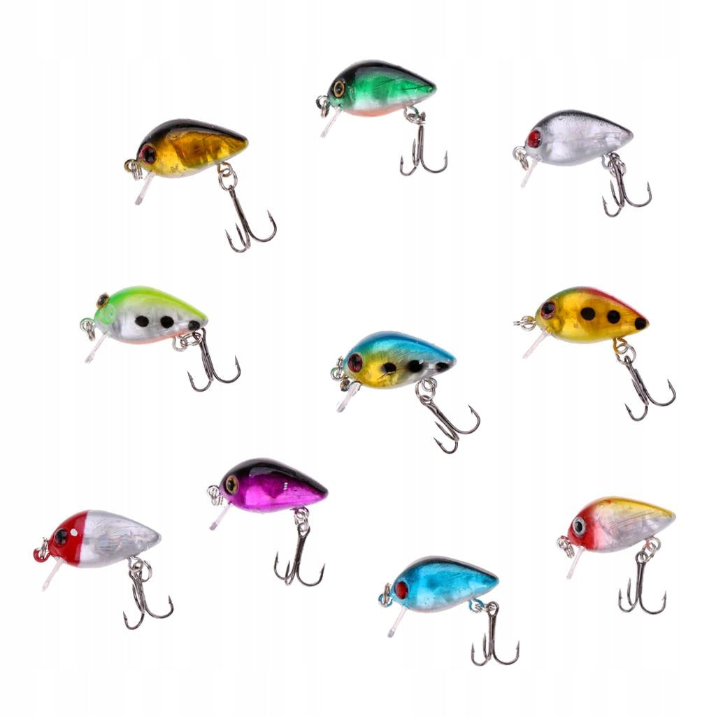 10 pieces floating fishing lures 2.6cm Manufacturer code 05865010117