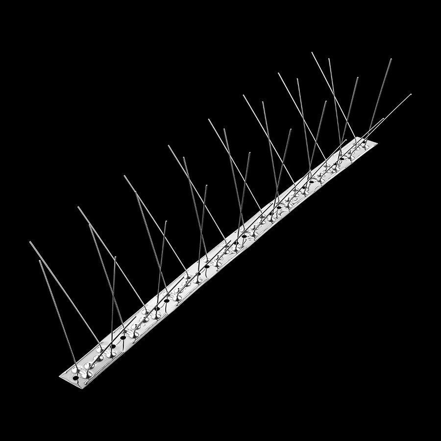 100 % METAL SPIKES FOR BIRDS AGAINST BIRDS LENGTH 50cm, WIDTH OF PROTECTION UP TO 22cm Batteries included no