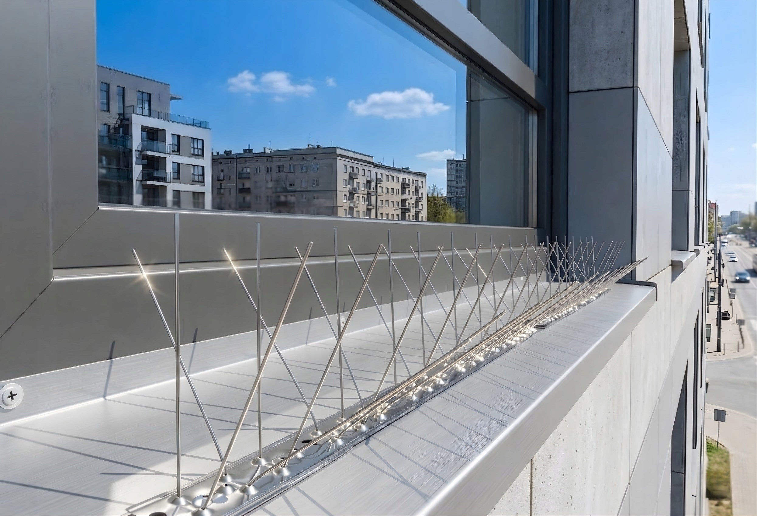 100 % METAL SPIKES FOR BIRDS AGAINST BIRDS LENGTH 50cm, WIDTH OF PROTECTION UP TO 22cm Manufacturer code KOLCE NA GOŁĘBIE NIERDZEWNE NA PARAPET