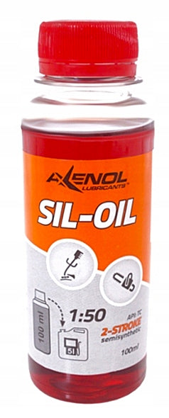 100 ML AXENOL SIL-OIL FOR 2-STROKES RED J0H