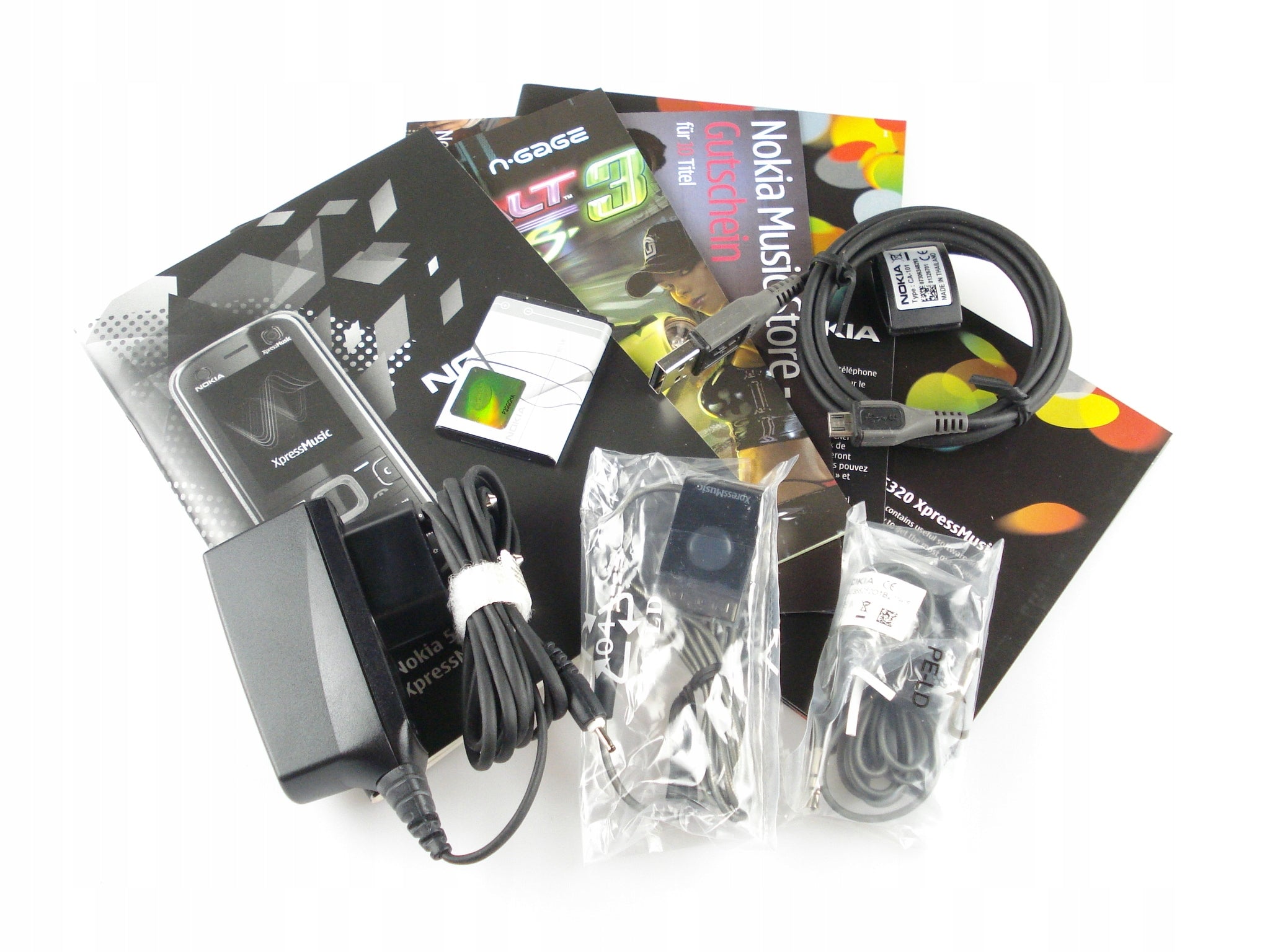 100% NEW NOKIA 5320 XPRESSMUSIC BLACK RM-409 Color black