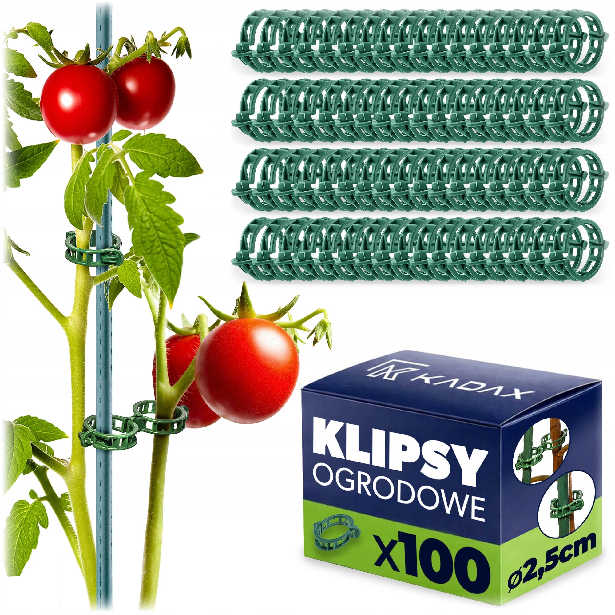 100 PCS PLANT CLIPS CLASPS FIXING STEMS OF TOMATO SHOOTS CUFFLINKS