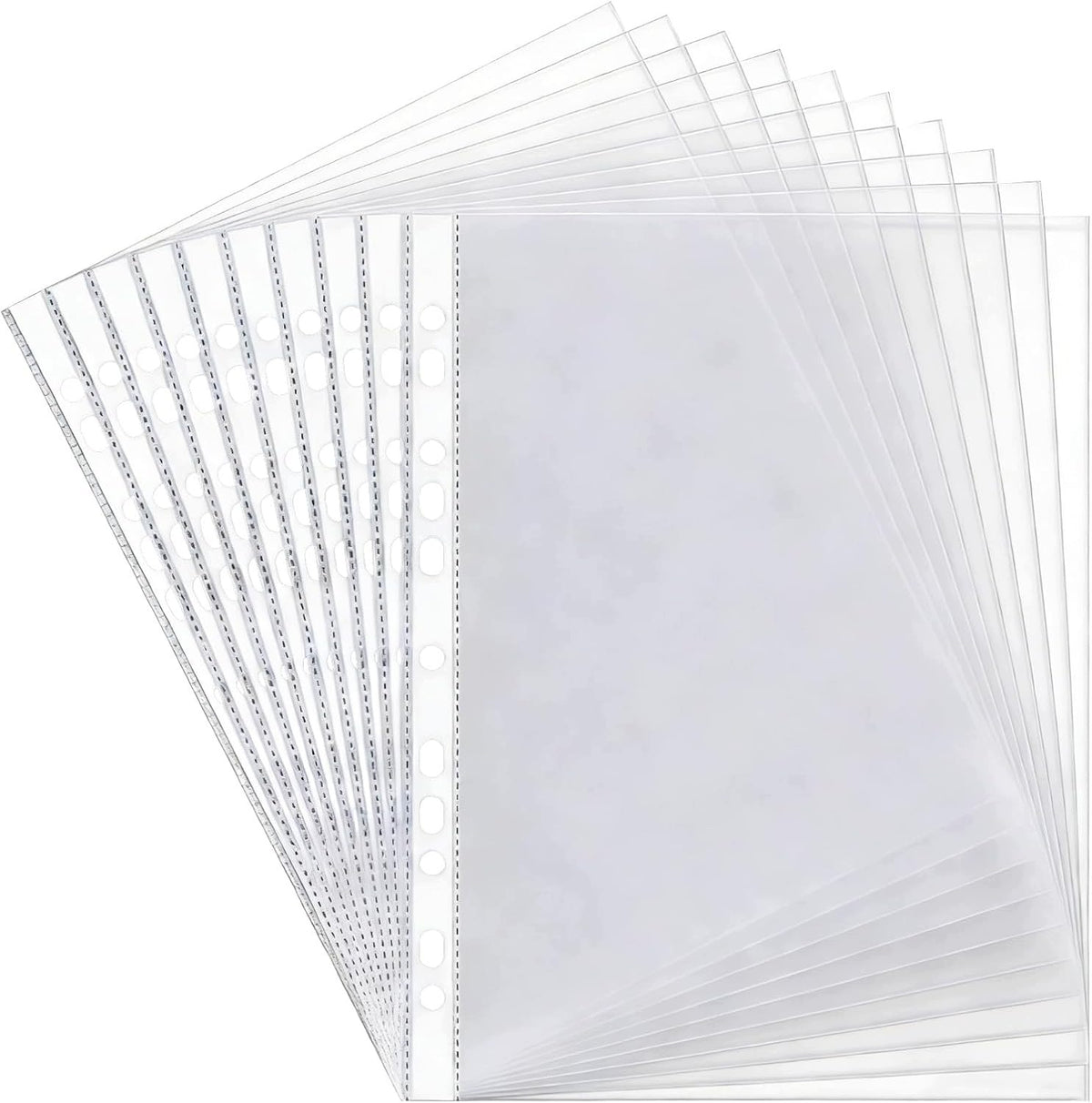 100 PIECES OF A4 TRANSPARENT ENVELOPES FOR 160 MICRON BINDERS