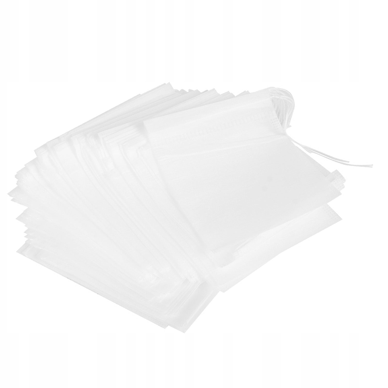 100 Pcs 7x9cm Disposable Safe Tea Bags Leaves 6E