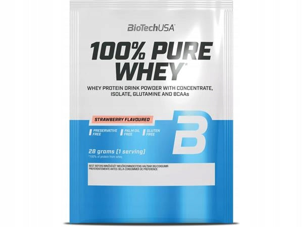 100% Pure Whey 28g strawberry