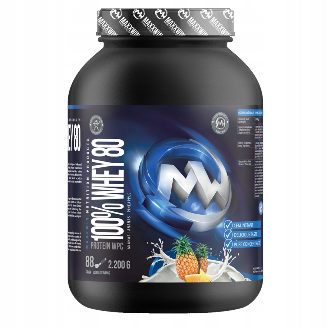 100% WHEY 80 2200g - divoká malina
