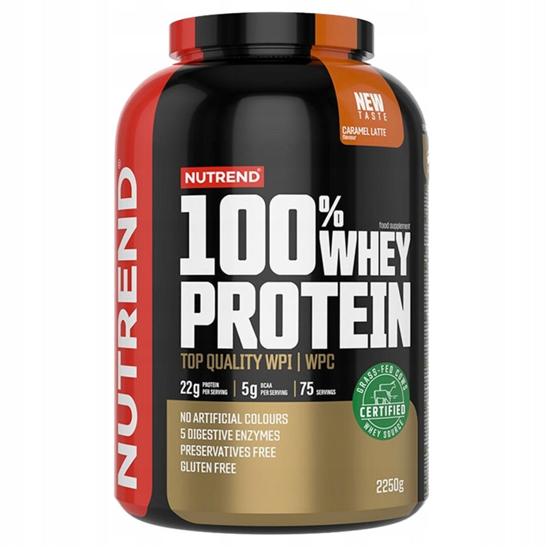 100% Whey Protein 2250g - čokoláda, kokos