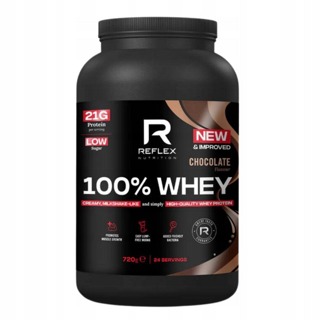 100% Whey Protein 720g - čokoláda