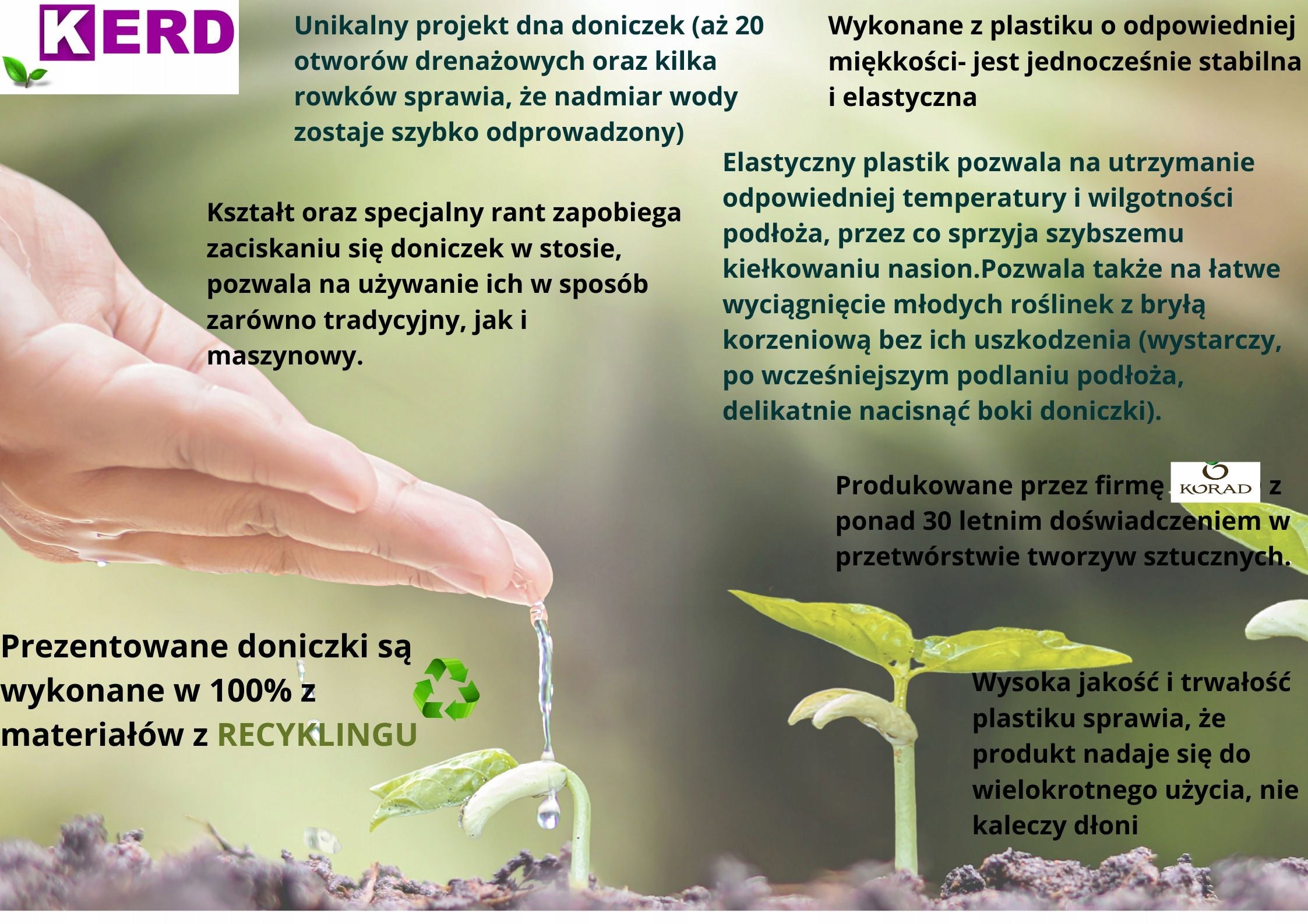 100 pcs PRODUCTION pots 9 round P9 seedlings for seedlings sowing crops Material synthetic material