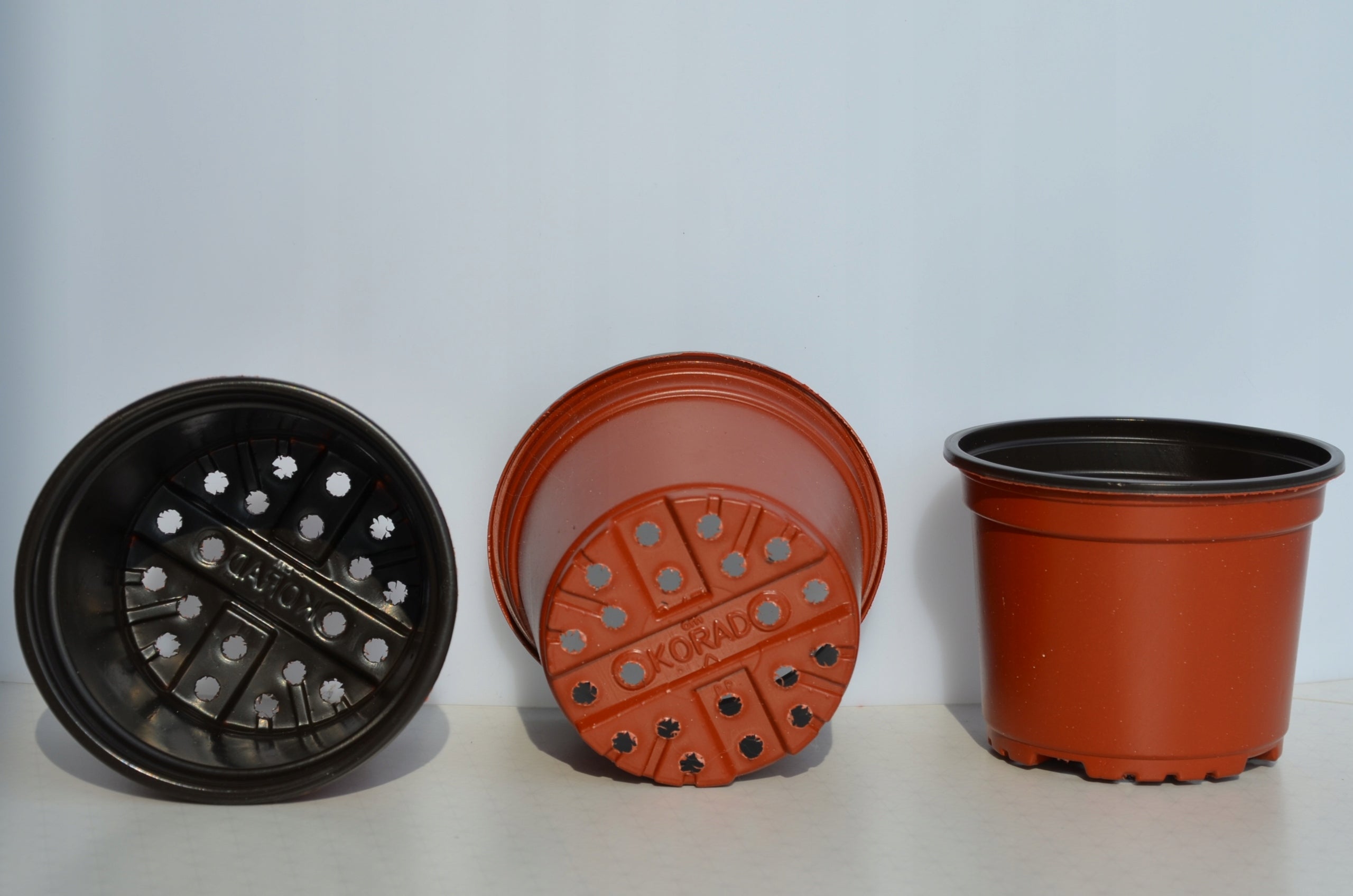 100 pcs PRODUCTION pots 9 round P9 seedlings for seedlings sowing crops