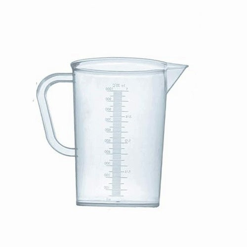 1000 ML GRADUATED PLASTIC SCOOP WITH HANDLE FOR LABORATORY KITCHEN