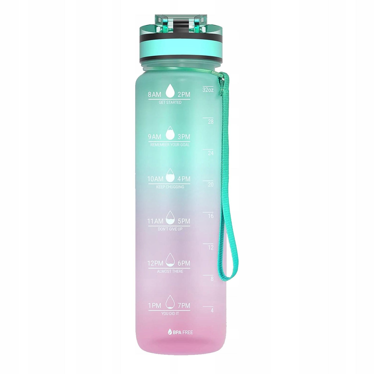 1000ML SPORTS WATER BOTTLE GYM WATER BOTTLE BPA FREE Packaging status original