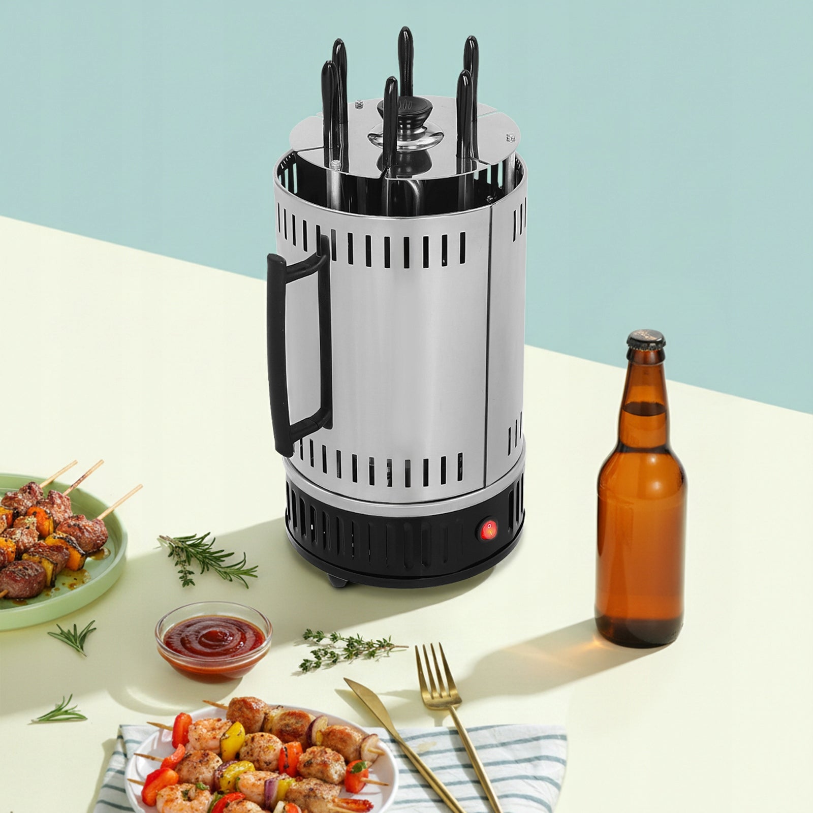 1000W VERTICAL ELECTRIC GRILL Power rating 1000 W