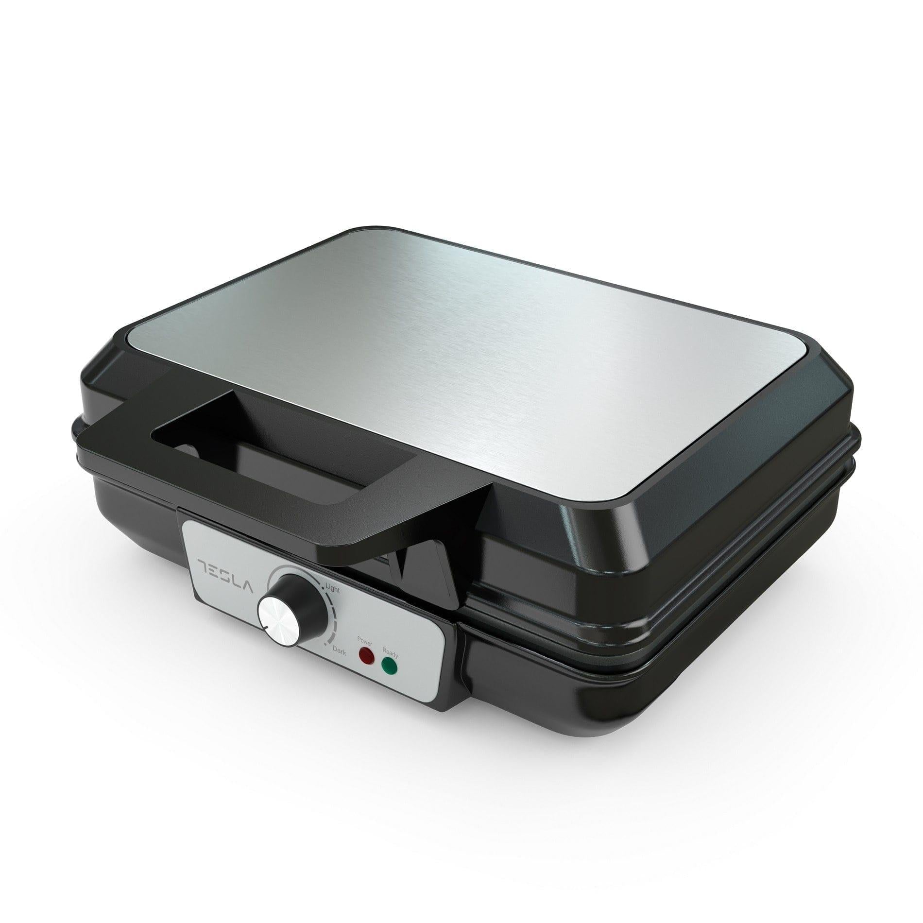 1000W electric stainless steel contact pan for large waffles Brand TESLA