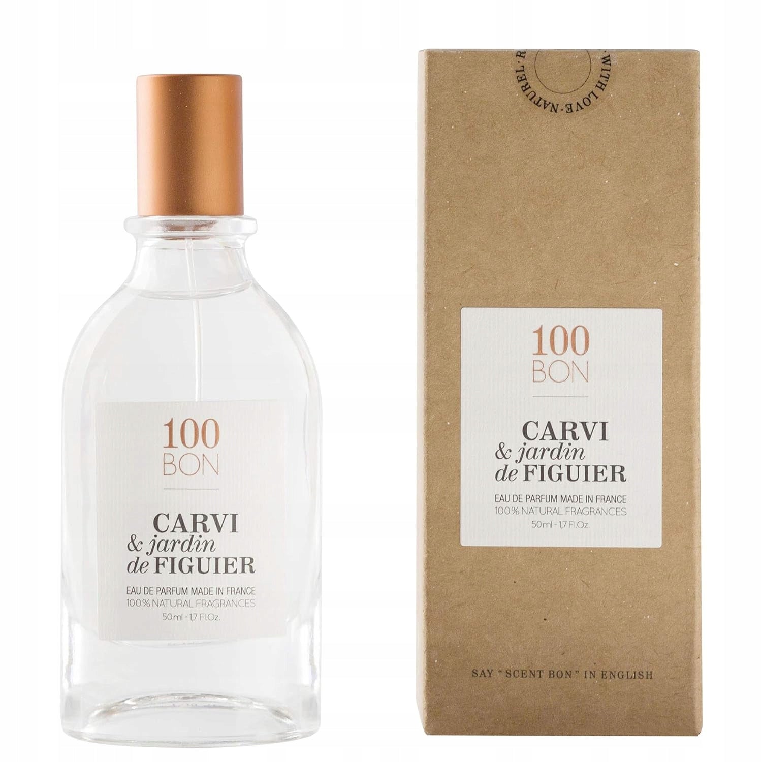 100BON Carvi & Jardin de Figuier EDP 50 ml – Unisex,ovocná fíková vůně