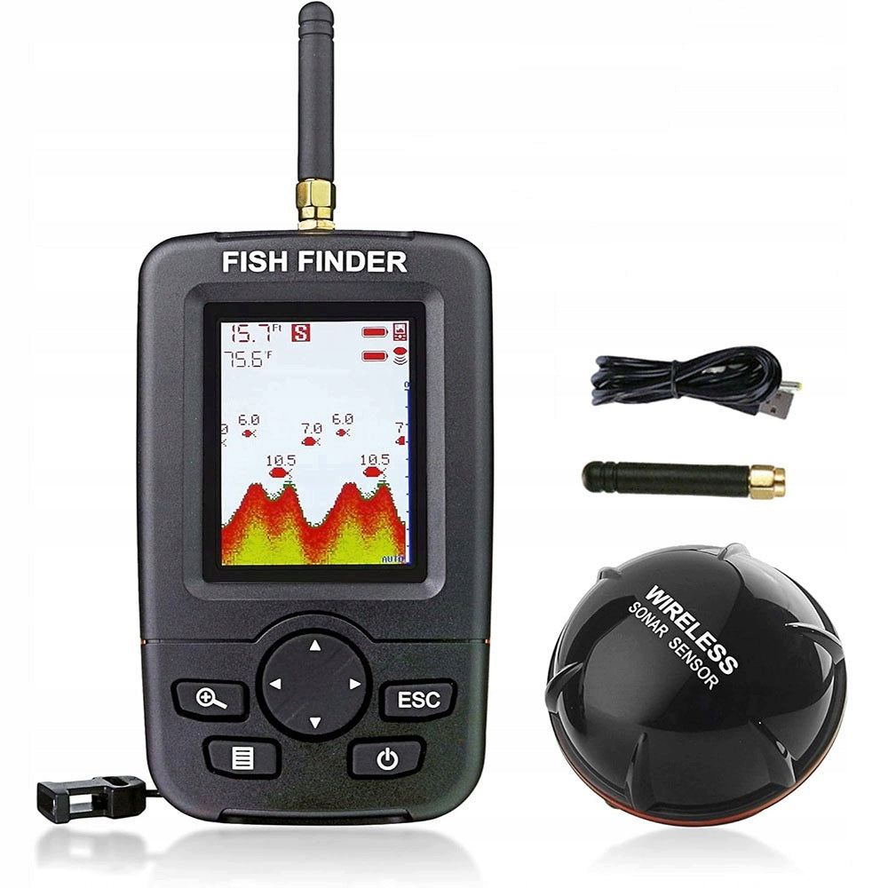 100M SMART SONAR FISH DETECTOR WIRELESS WITH BACKLIGHT