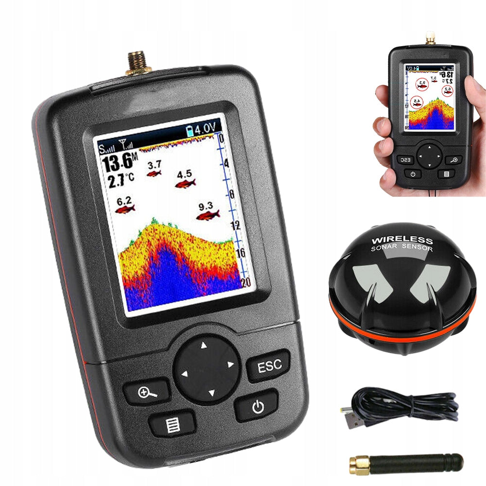 100M SONAR WIRELESS FISHING SONAR BOAT WITH BAIT