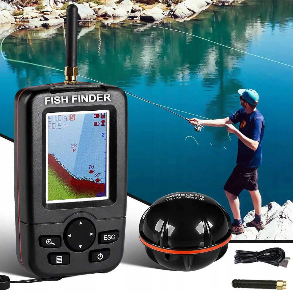 100M WIRELESS SMART FISH DETECTOR SONARS WITH BACKLIGHT