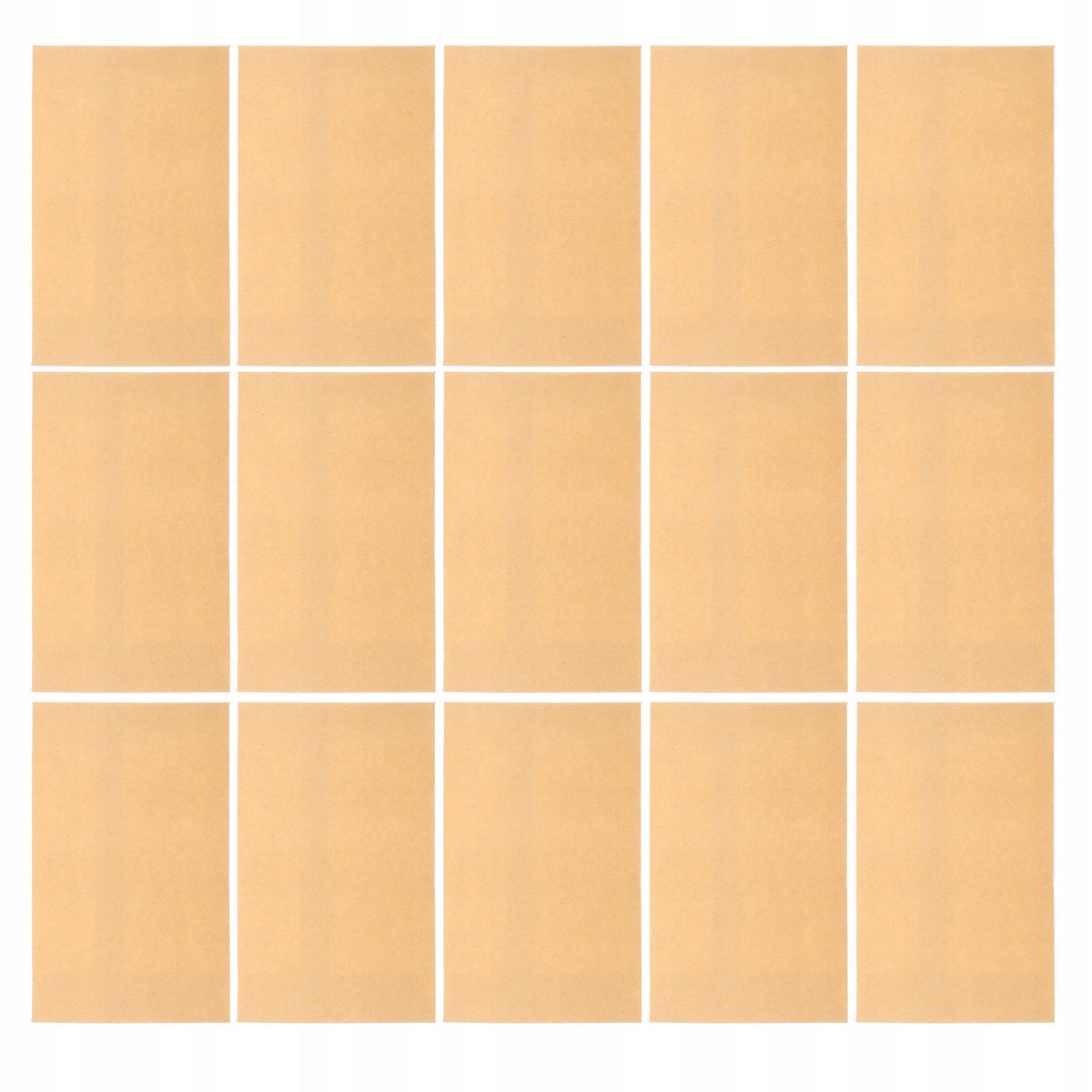100Pcs Khaki Paper Money Envelopes for Cash and Small Items Organizer