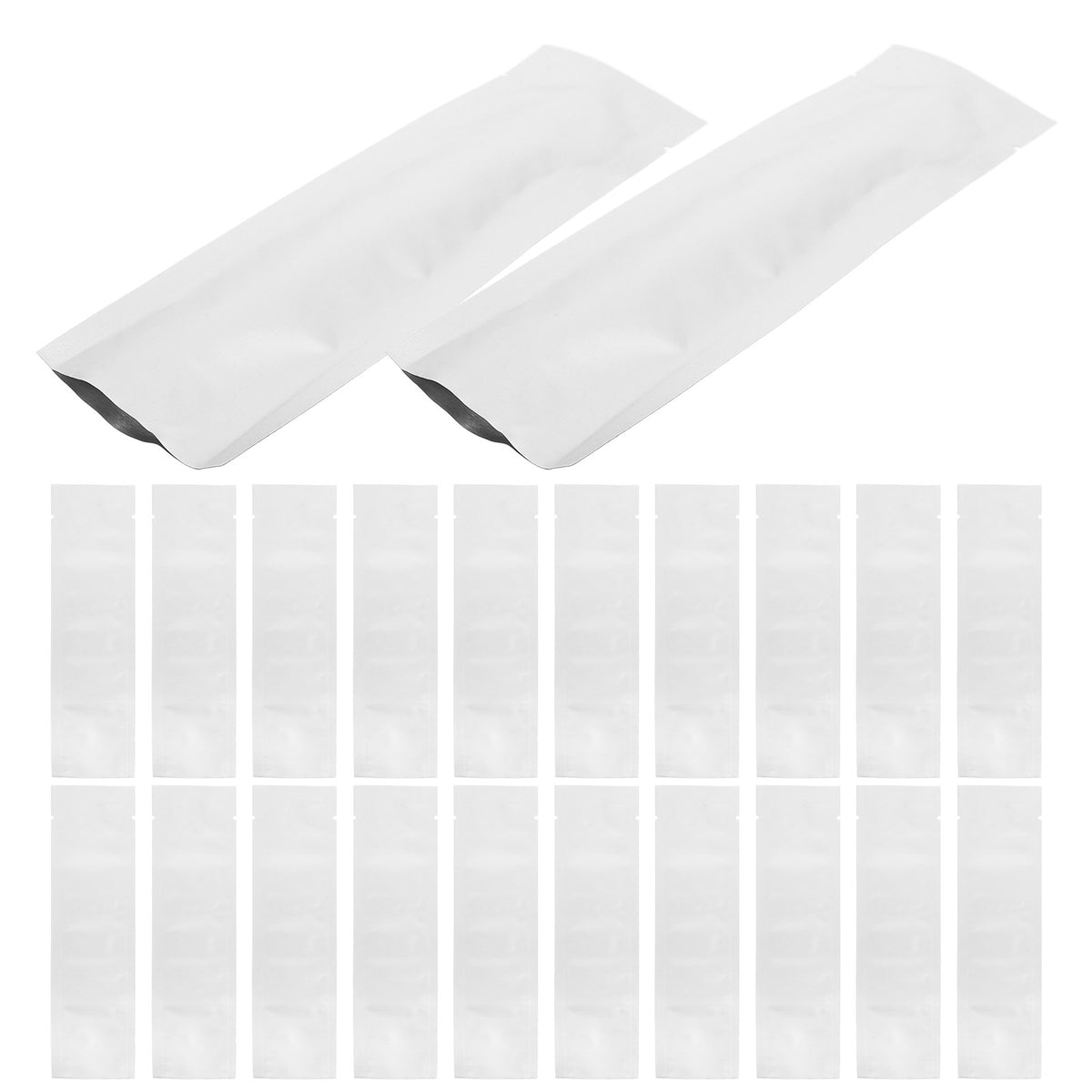100Pcs Multi-Function Silver Vacuum Pouches for Safe Food Packaging Format 430 x 600 mm