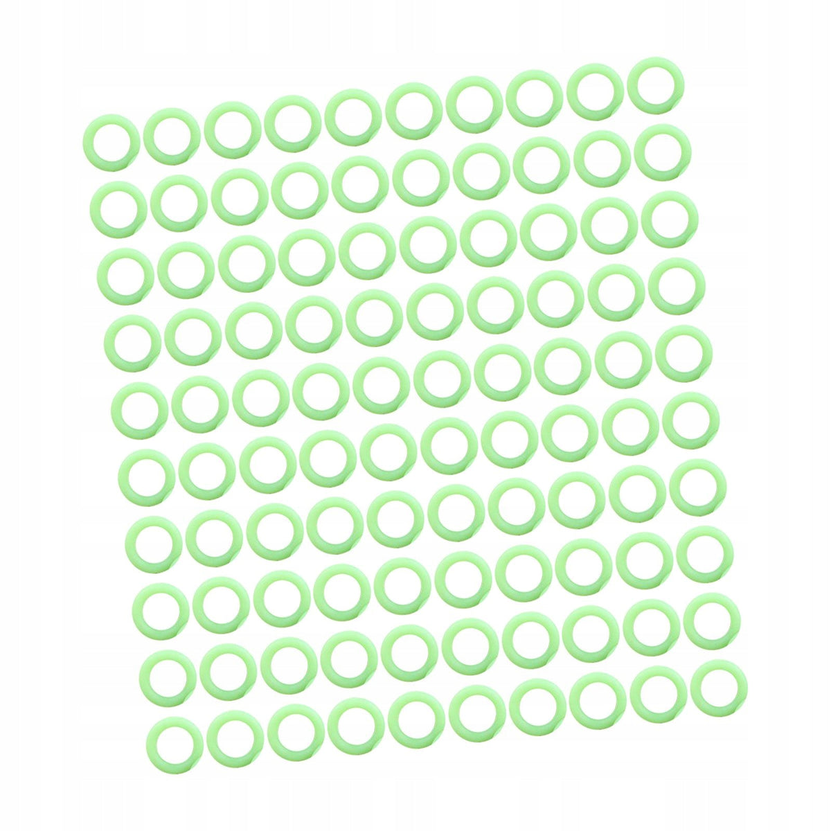100Pcs Tent Stake Rings Silicone O Rings Tent Nail Rings Canopy Nail Rings