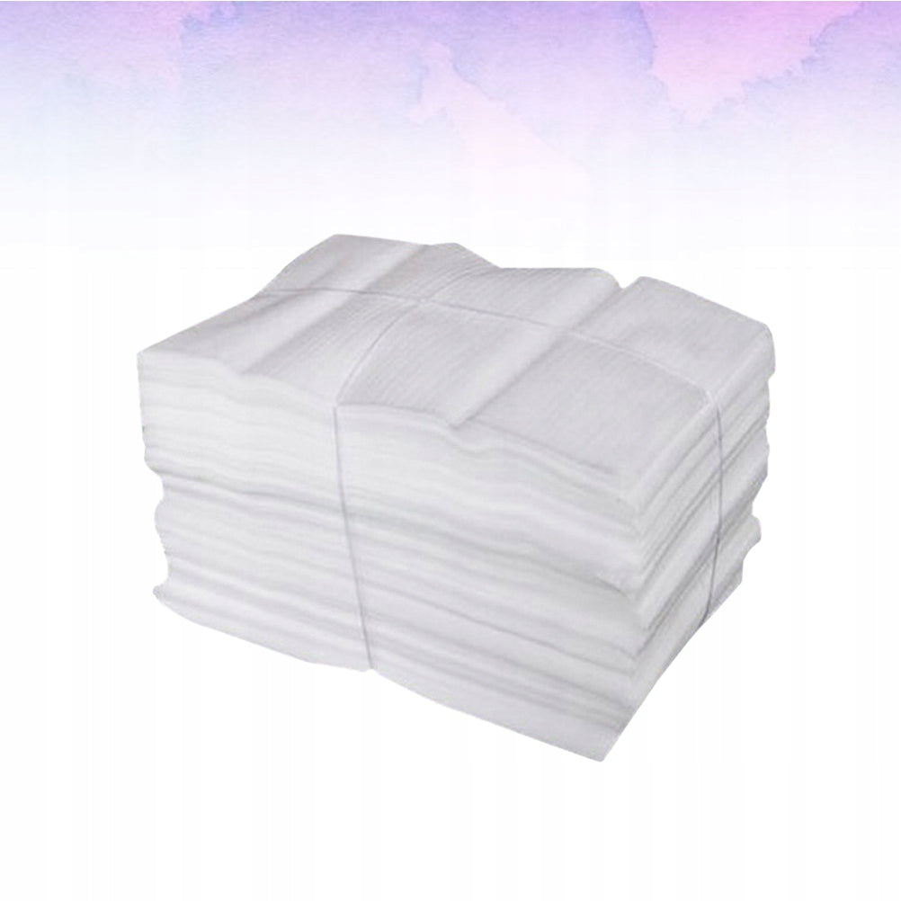 100Pcs White Shockproof Pouches Lightweight Waterproof Shipping Bags Length 0.25 m