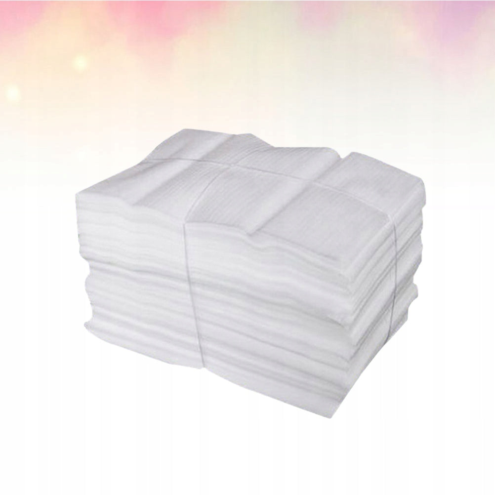 100Pcs White Shockproof Pouches Lightweight Waterproof Shipping Bags Width 20 cm