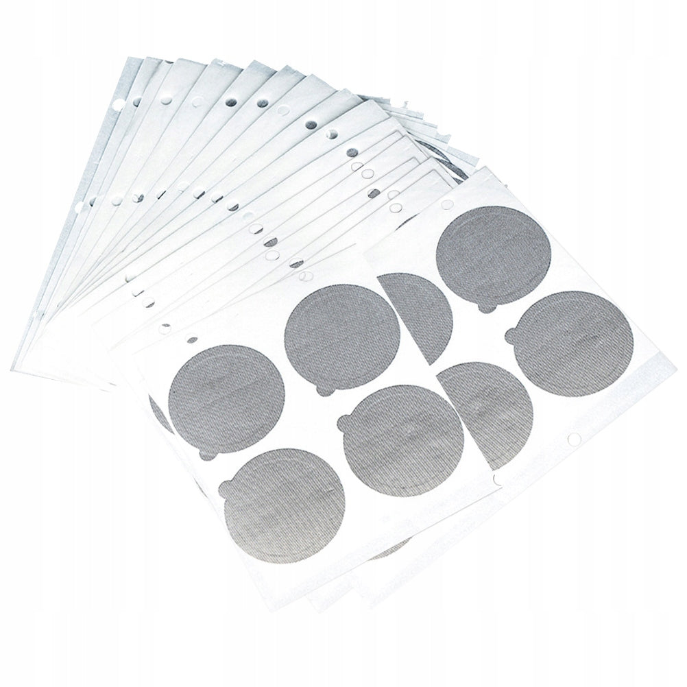 100SZT TRWAŁE ALUMINIOWE FOLIE USZCZELNIAJĄCE KAPSUŁKI Format 430 x 600 mm