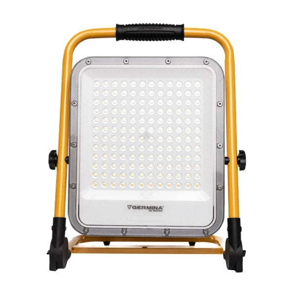 100W IP65 BATTERY LED FLOODLIGHT + EMERGENCY MODE GERMINA Color temperature 5000 K