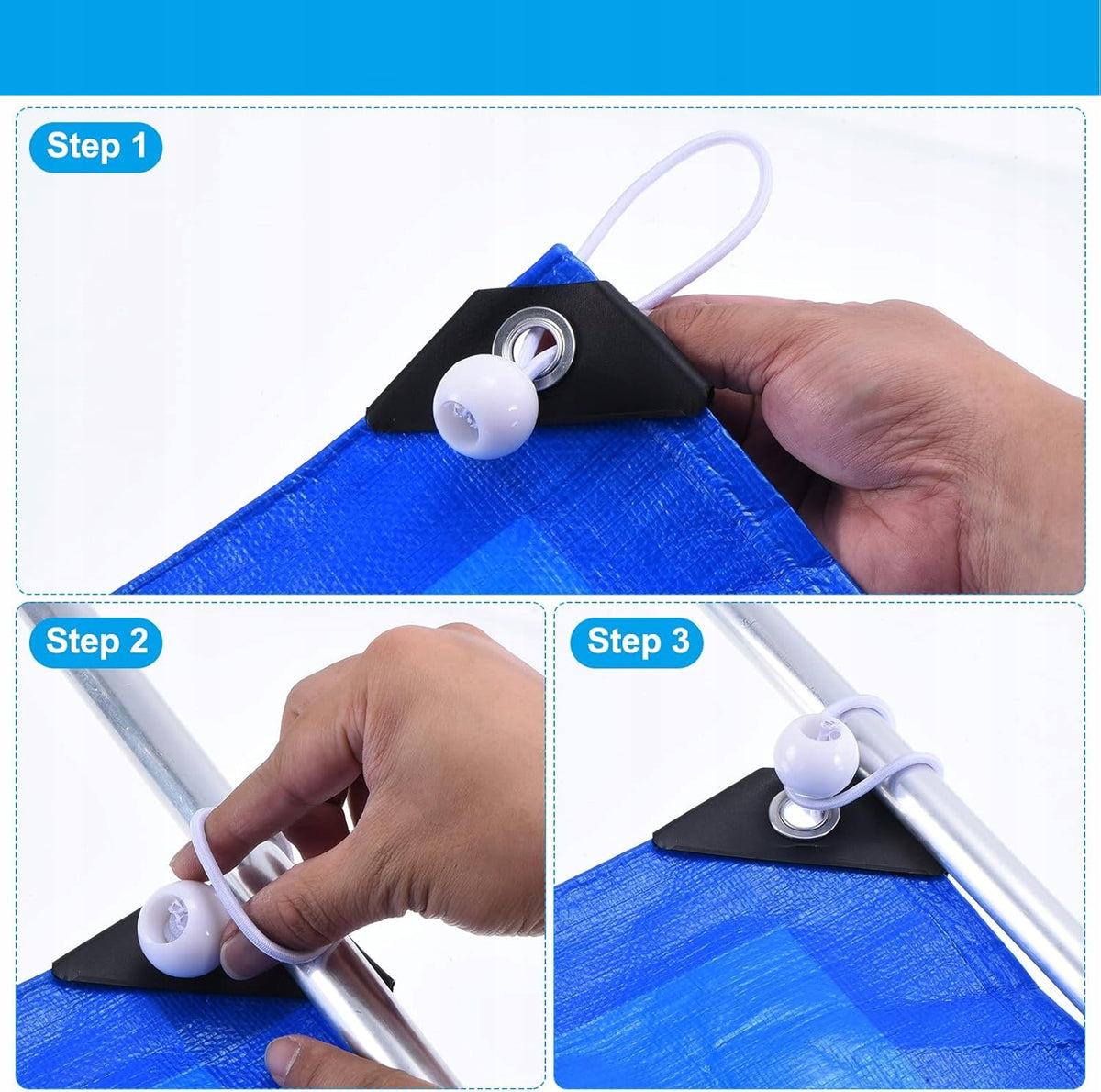 100X ELASTIC MOUNTING RUBBER STRONG ROPE BALL FOR FIXING THE PLANEDIKA Brand no brand