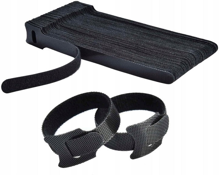 100pcs VELCRO BANDS VELCRO BAND ORGANZER FOR CABLE FASTENING CABLES