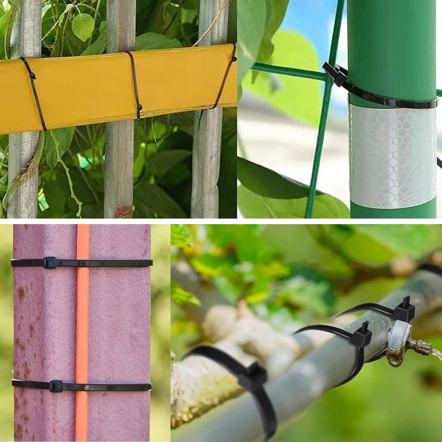100x CLAMPS FOR TOMATO PLANTS GARDEN TRITITES CUFFLINKS 100pcs Brand JohnGreen