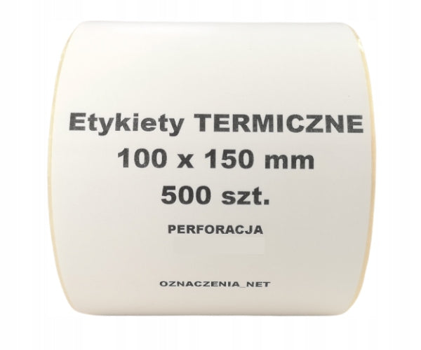 100x150 mm THERMAL labels for ZEBRA PERFORATION