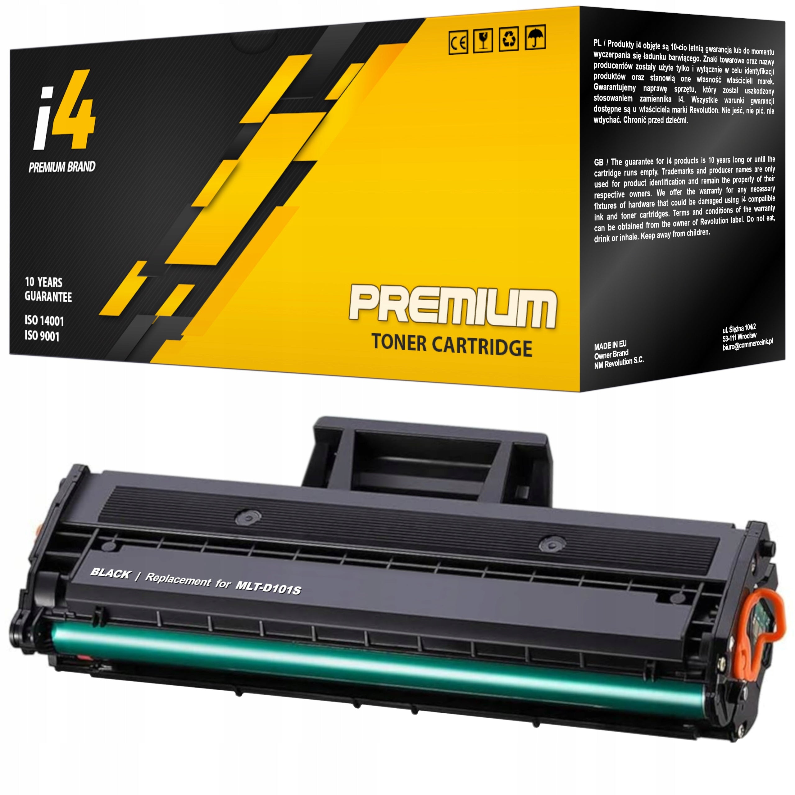 101S XL Toner Cartridge for Samsung ML2160 ML2165W SCX3400 ML-2160 SCX-3405W ML-2165W Printers