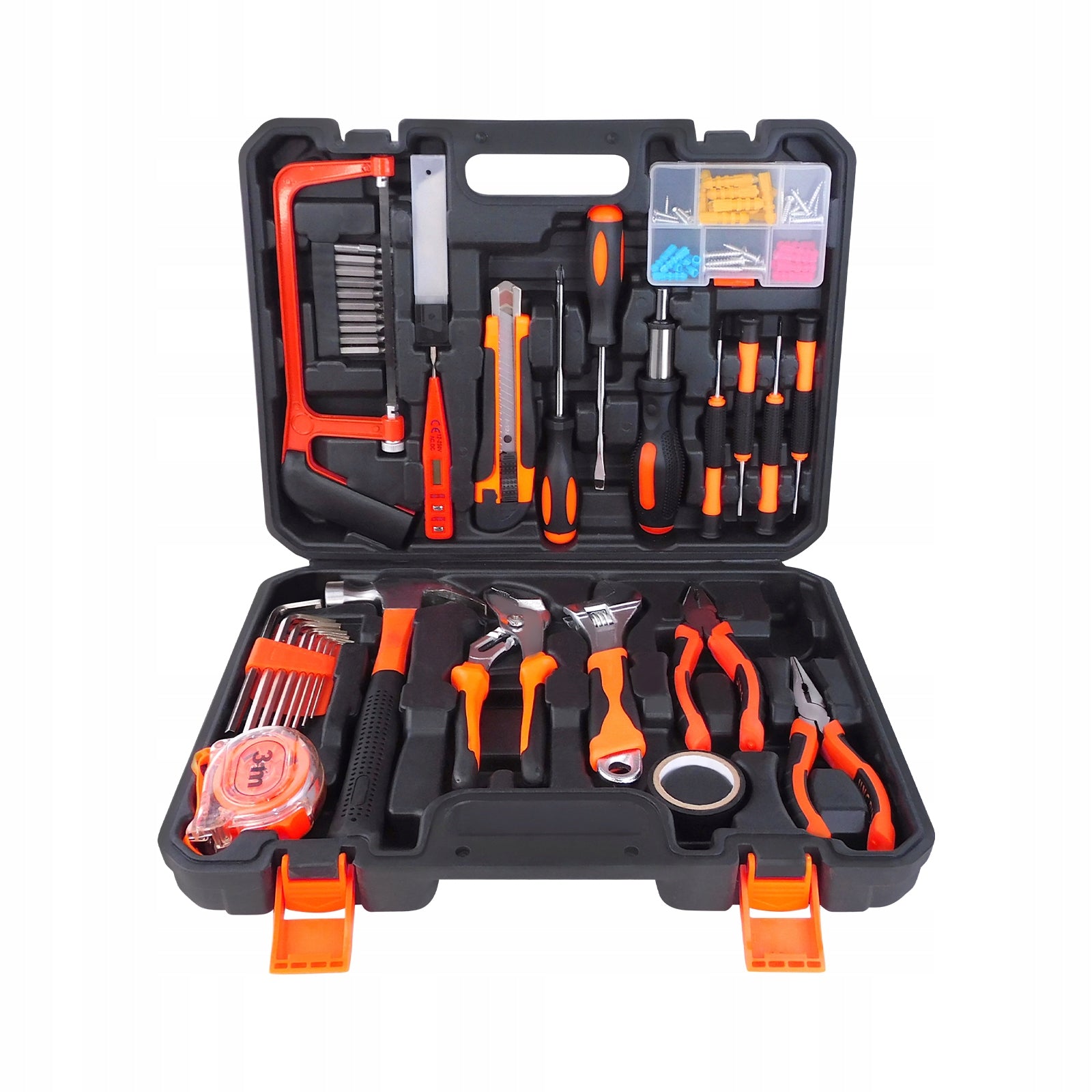 102 Piece Home Repair Tool Kit, General Home/Car Repair Tool Set, Toolbox EAN (GTIN) 0048518063186