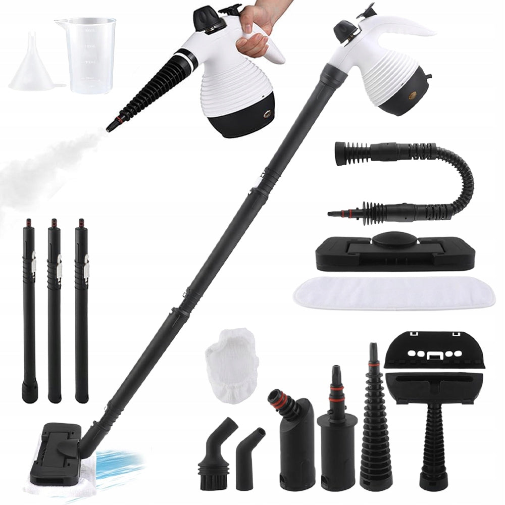 1050W UNIVERSAL ELECTRIC STEAMER FOR INDOOR CLEANING