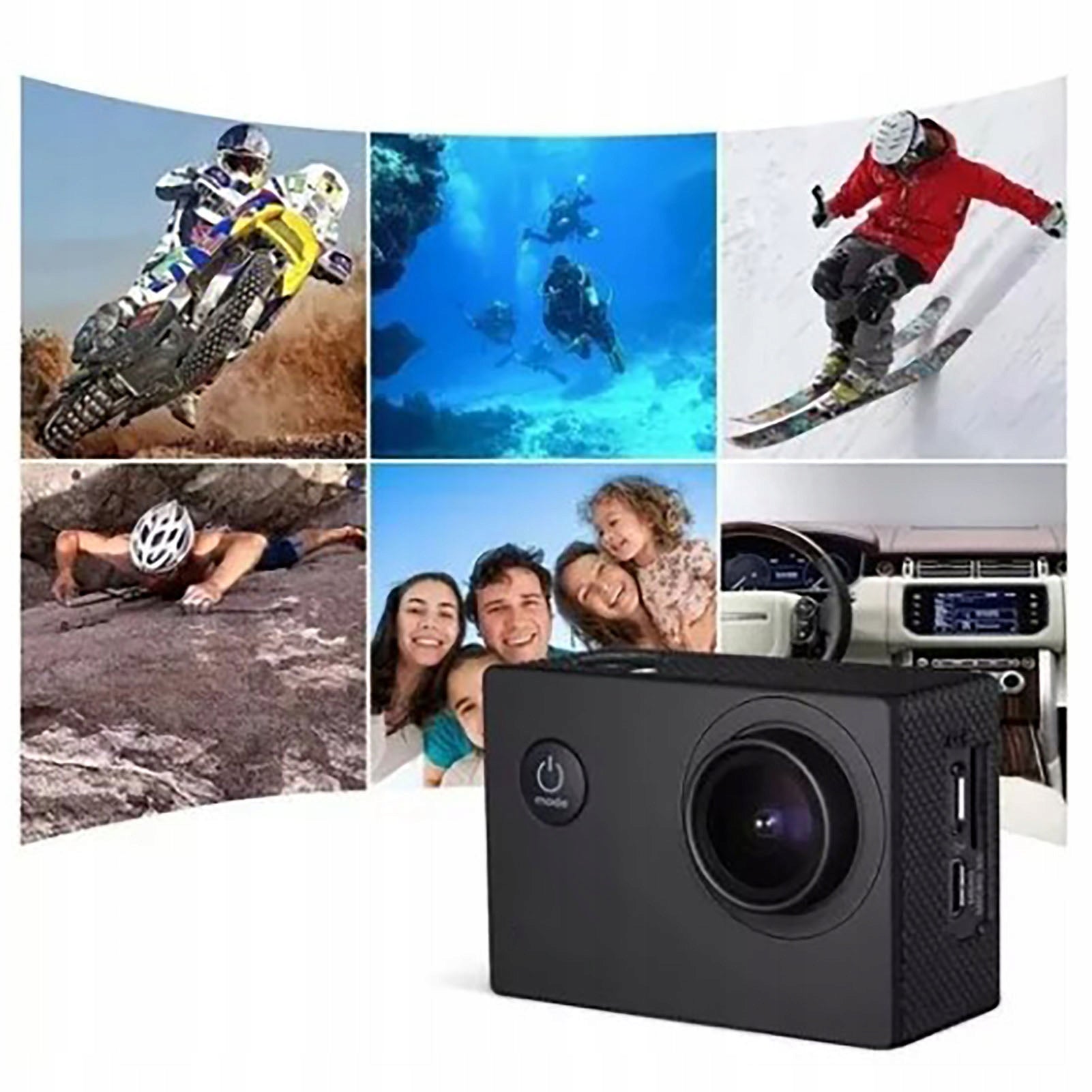1080HD 12MP UNDERWATER WATERPROOF VIDEO CAMERA DIVING SPORTS CAMERA Brand no brand
