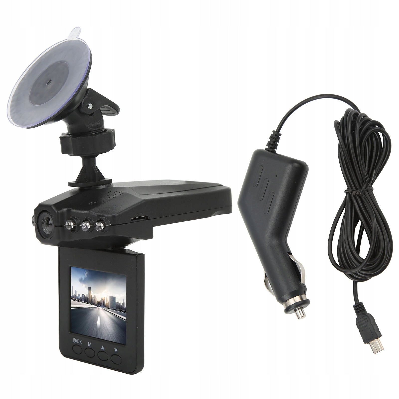 1080P HD Car Camera Infrared Night Vision With Color BW Resolution 1 Mpx