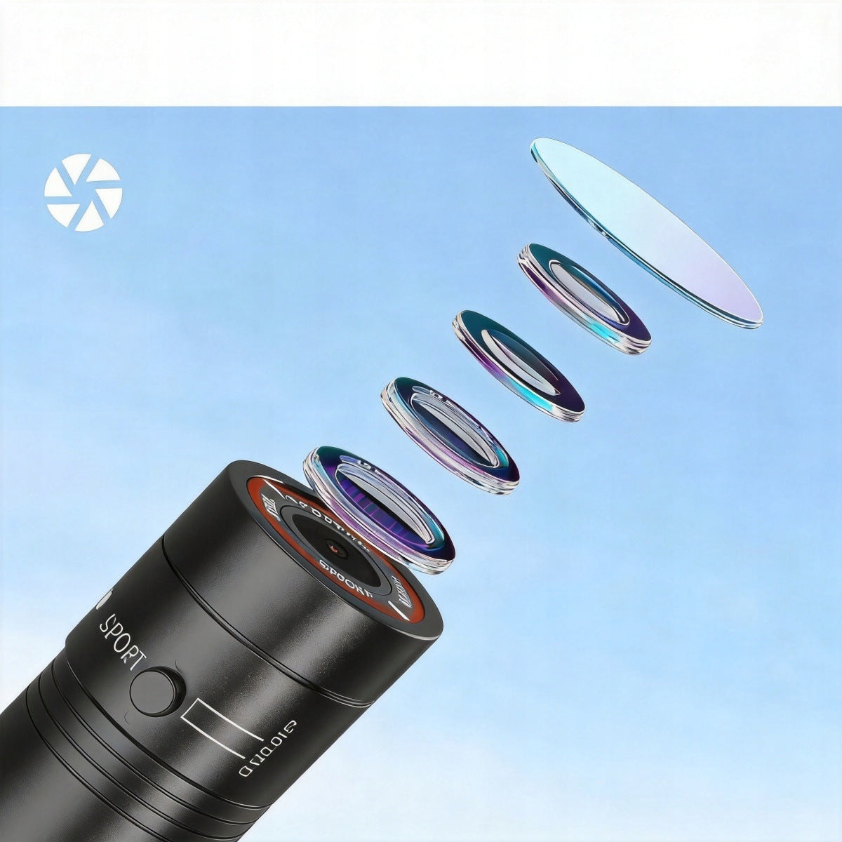 1080P WATERPROOF SPORTS CAMERA with 120° wide angle lens Brand no brand