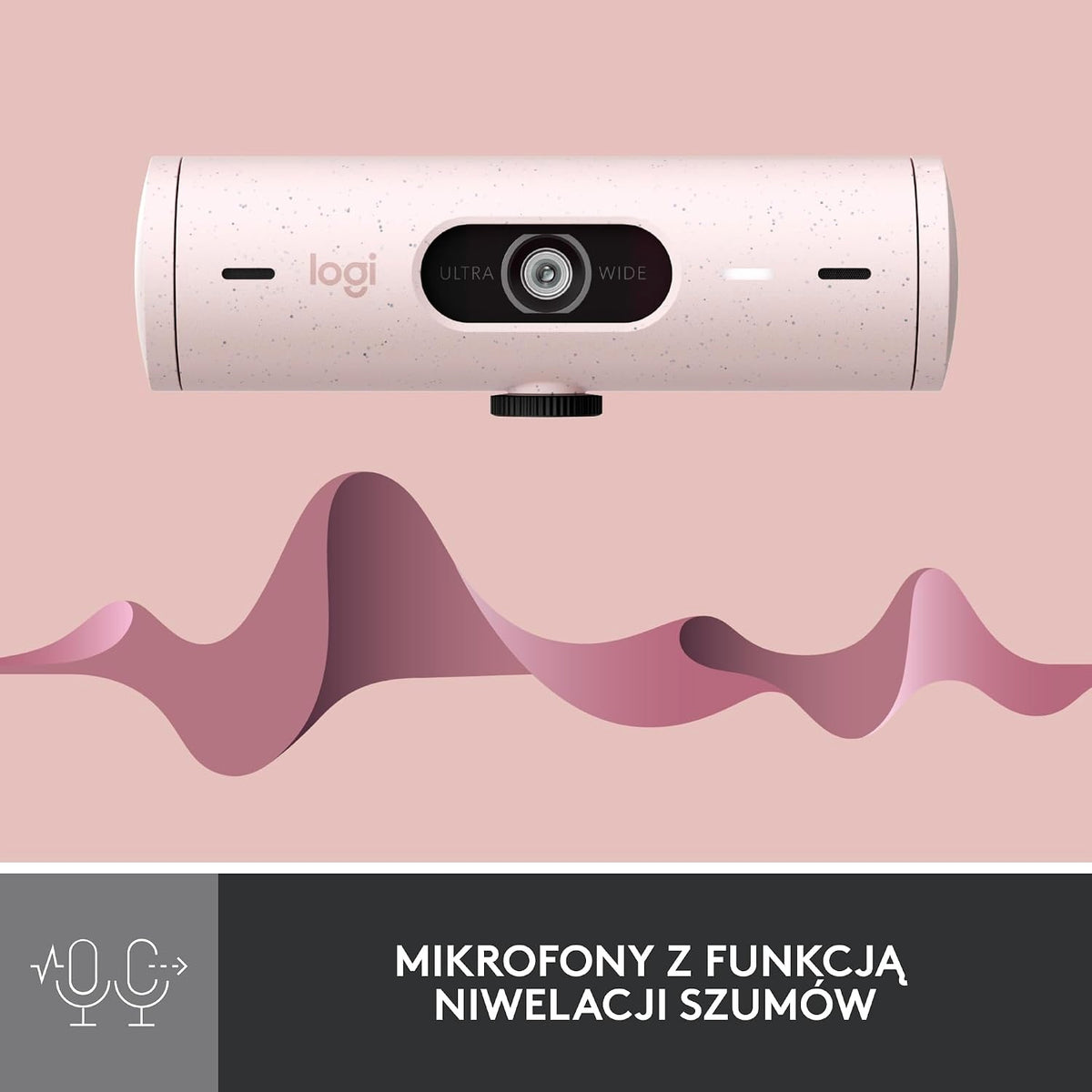1080P WEBCAM WITH AUTOMATIC RIGHTLIGHT CORRECTION Model 960-001421