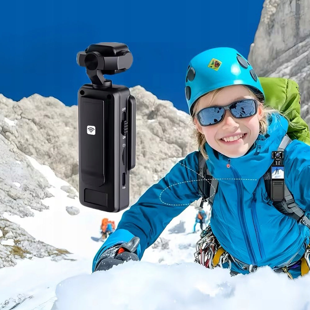 1080P WI-FI SPORTS CAMERA WITH 32GB MEMORY, MOTION DETECTION AND LCD Packaging status original