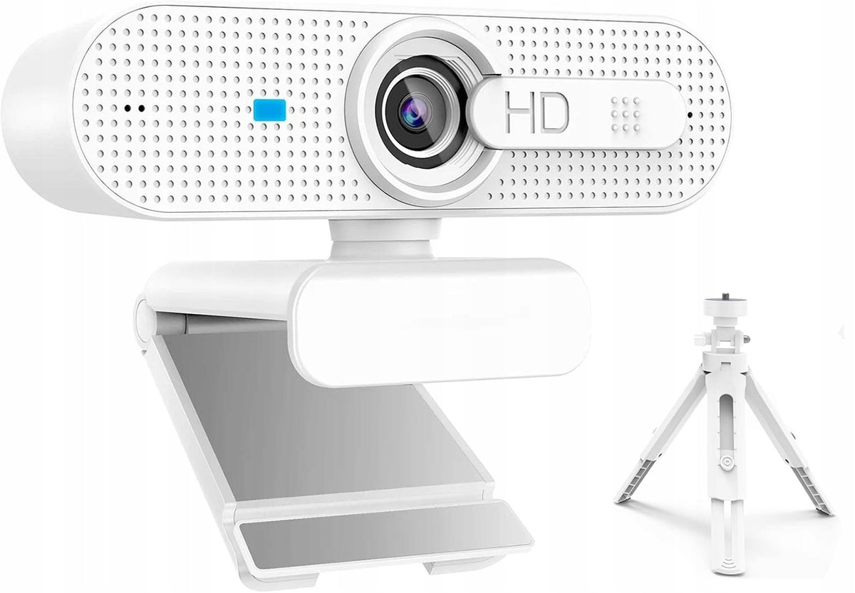 1080P Webcam with Full HD Microphone Tripod