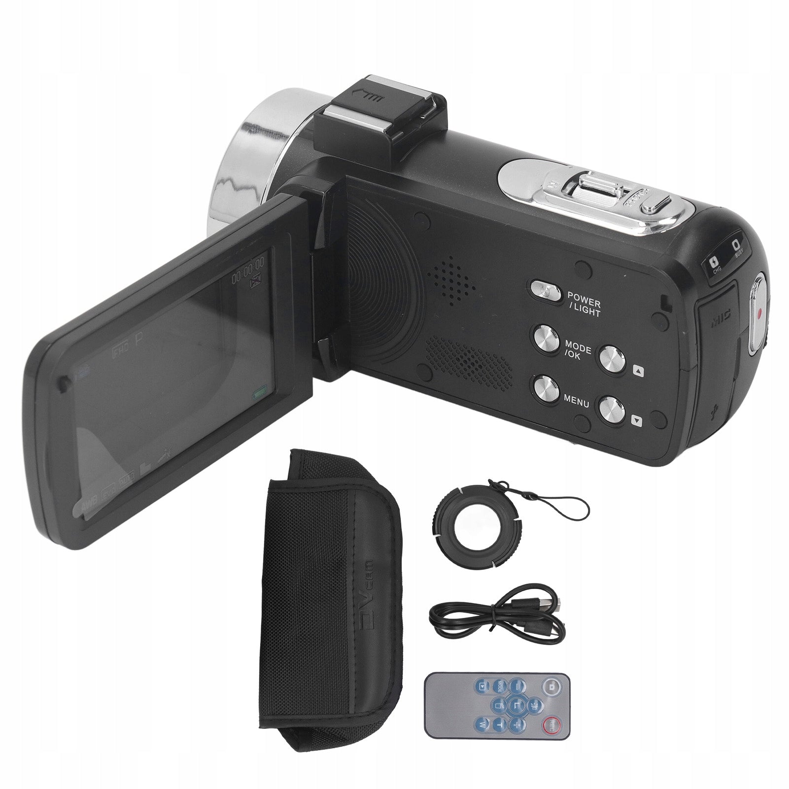 1080p 30MP Digital Camera With 3,0 Inch EU Rotary Screen