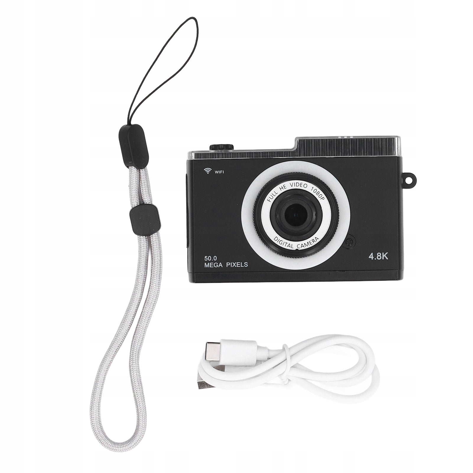 1080p 48MP Digital Camera 2,4 Inch IPS Screen Compact Small TS Brand no brand