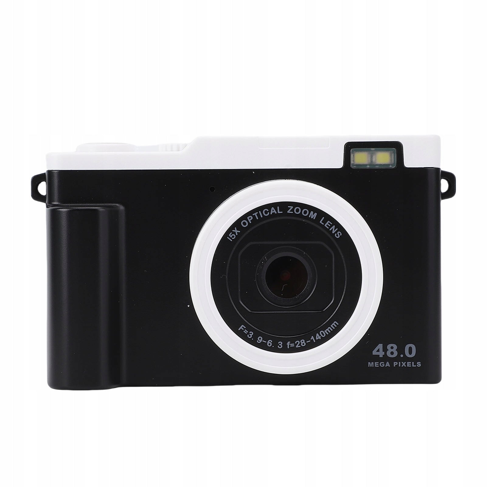 1080p 48MP HD Dual Camera Portable Digital Camera with 15x NL Model 5287NJNQ