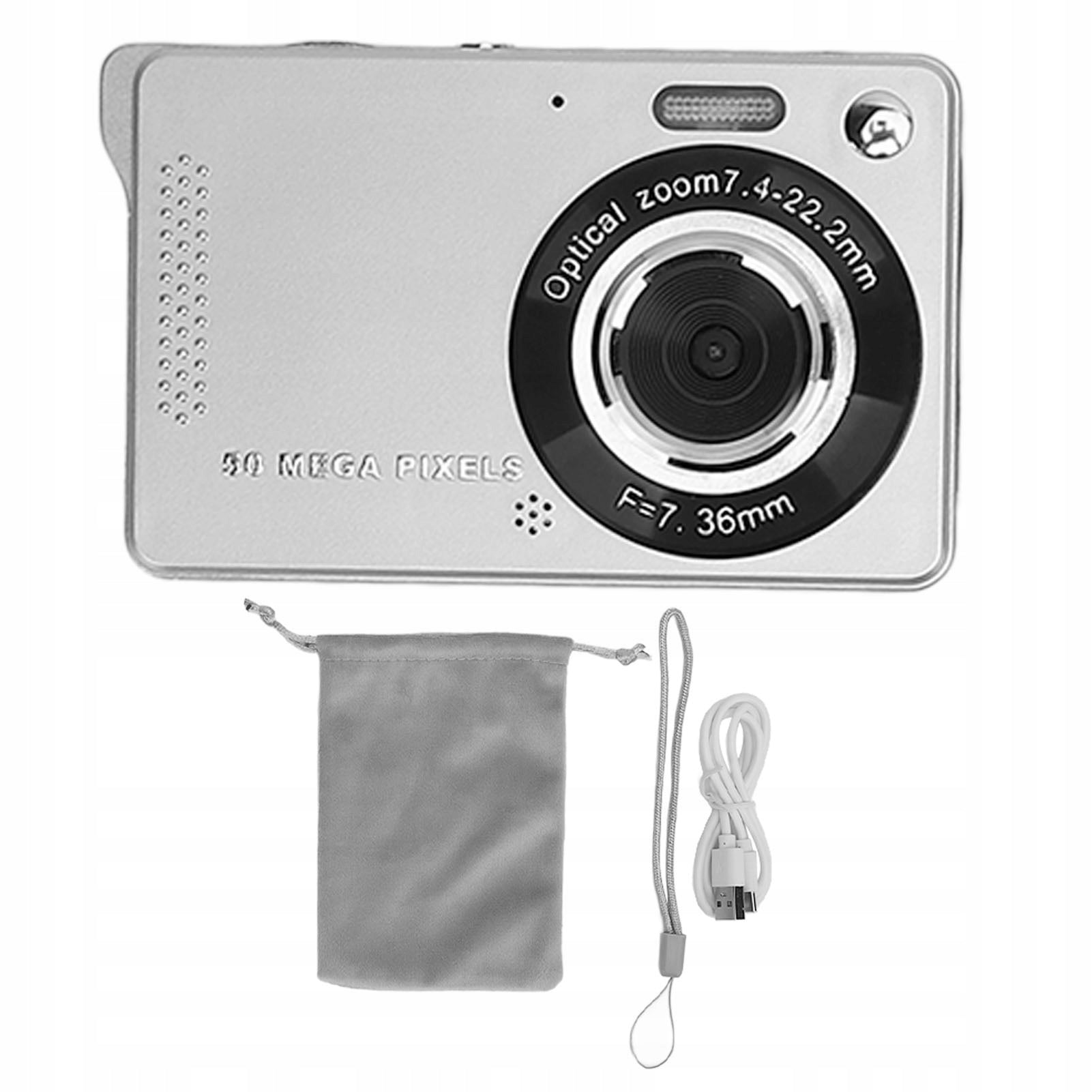 1080p 50MP Digital Camera Point and Shooting with 16x Digital Zoom AJ