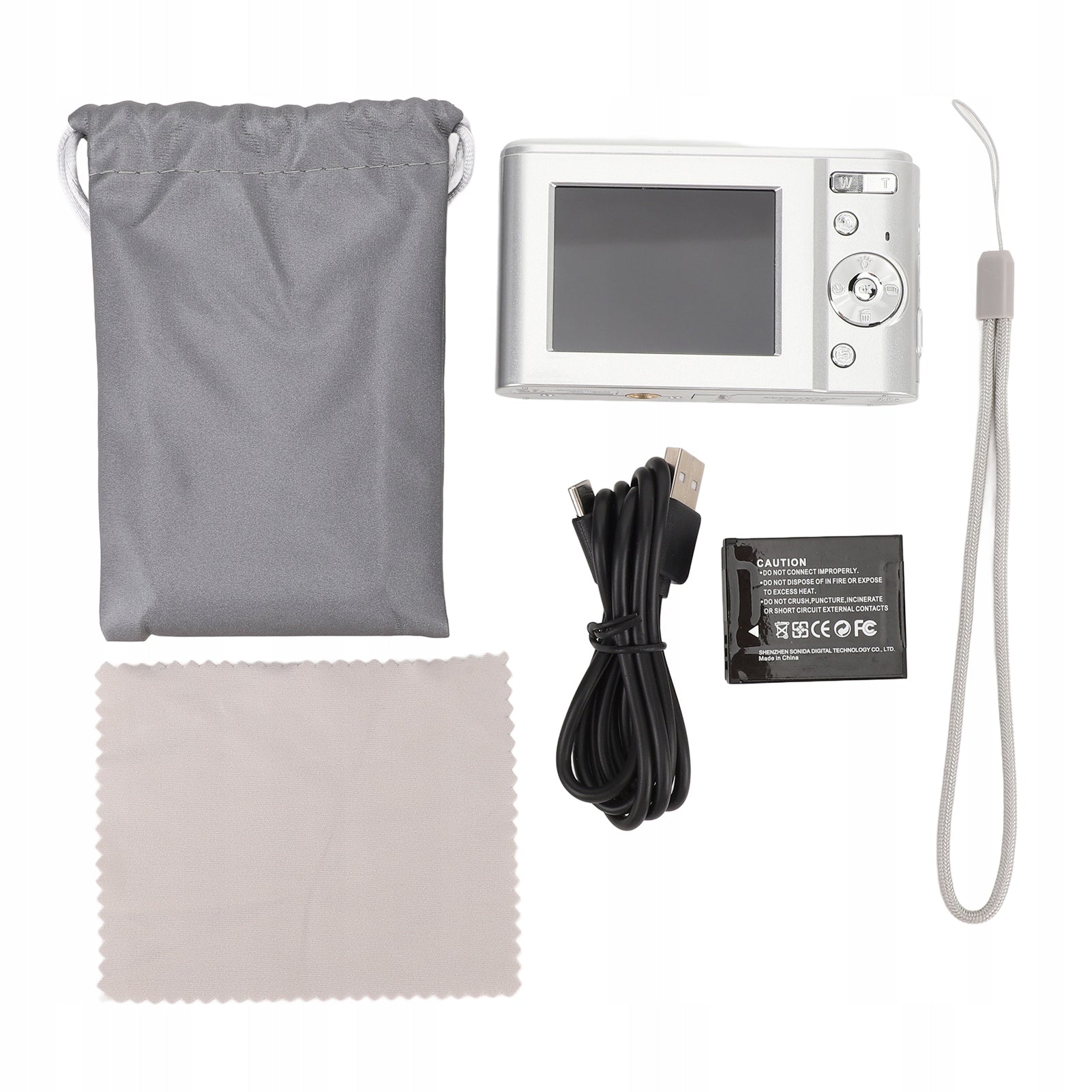 1080p Digital Camera, 48MP, Autofocus, 16x Digital Zoom, 2.4-inch Screen Model 6603DNET