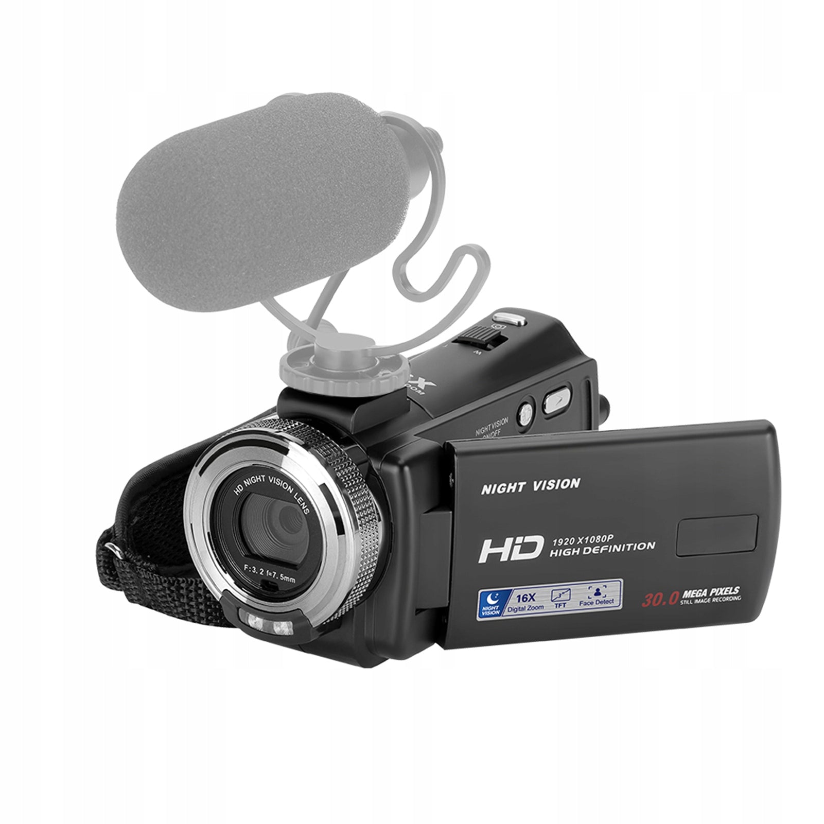 1080p Full HD 16X Digital Recording Video Camera Portable Camera With WI Brand no brand