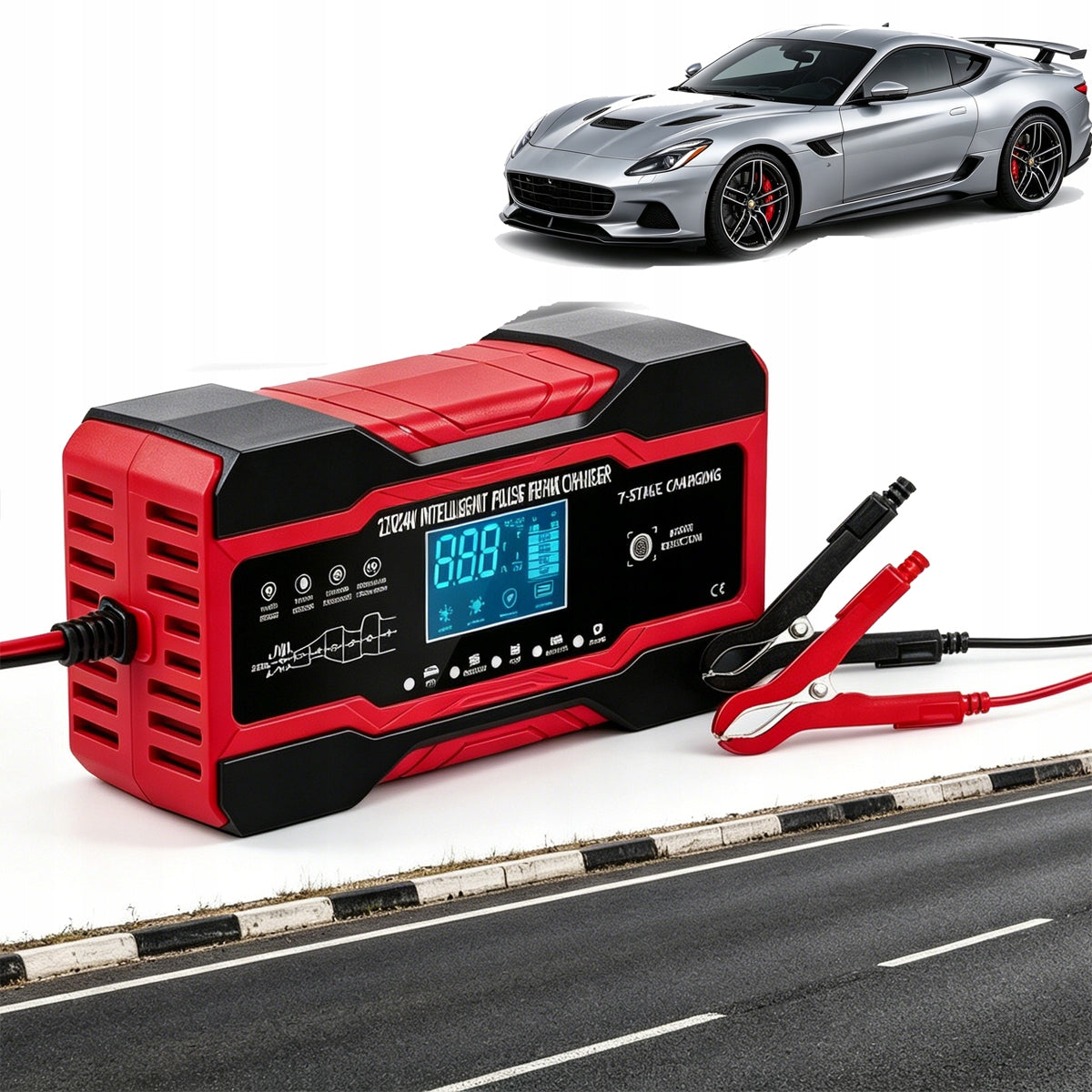 10A 12V/24V Rectifier for LCD Batteries Repair Function Charger