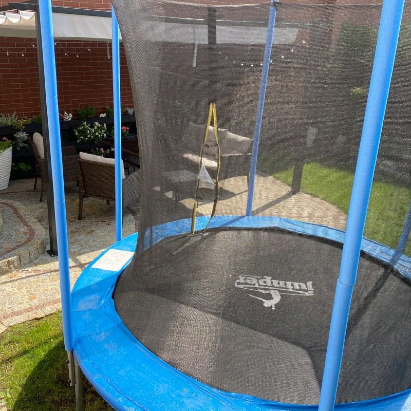 10FT GARDEN TRAMPOLINE FOR KIDS WITH MESH TRAMPOLINE WITH LADDER SOLID Brand Mirpol